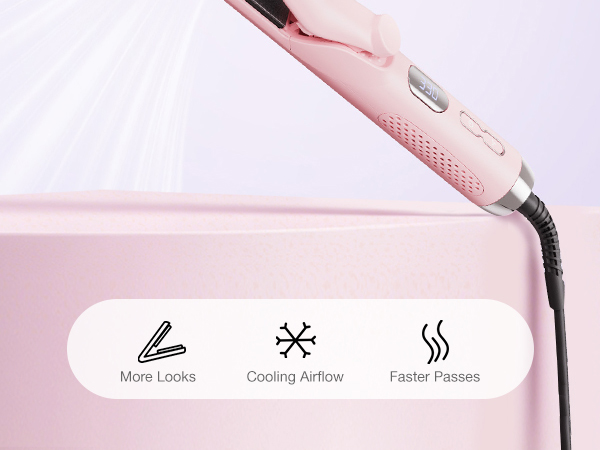 Straighten, Curl & Wave With One Tool