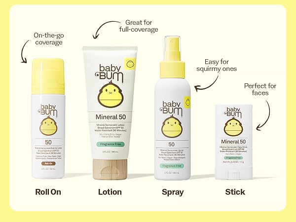 Sun Bum Baby Bum Lineup