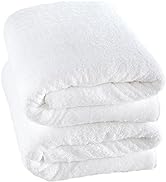 Hammam Linen Jumbo Large Bath Sheets Towels 2-Pack 35 x 70 Inches Soft and Absorbent, Premium Qua...