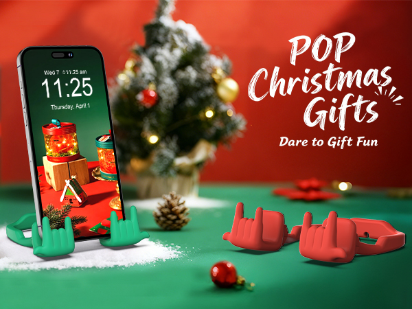 Cheerful Stocking Stuffers: Send Positivity & Feeling Rock On Vibes