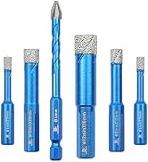 BRSCHNITT Diamond Drill Bit Triangle Shank 1/4