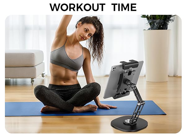 tablet stand for yoga