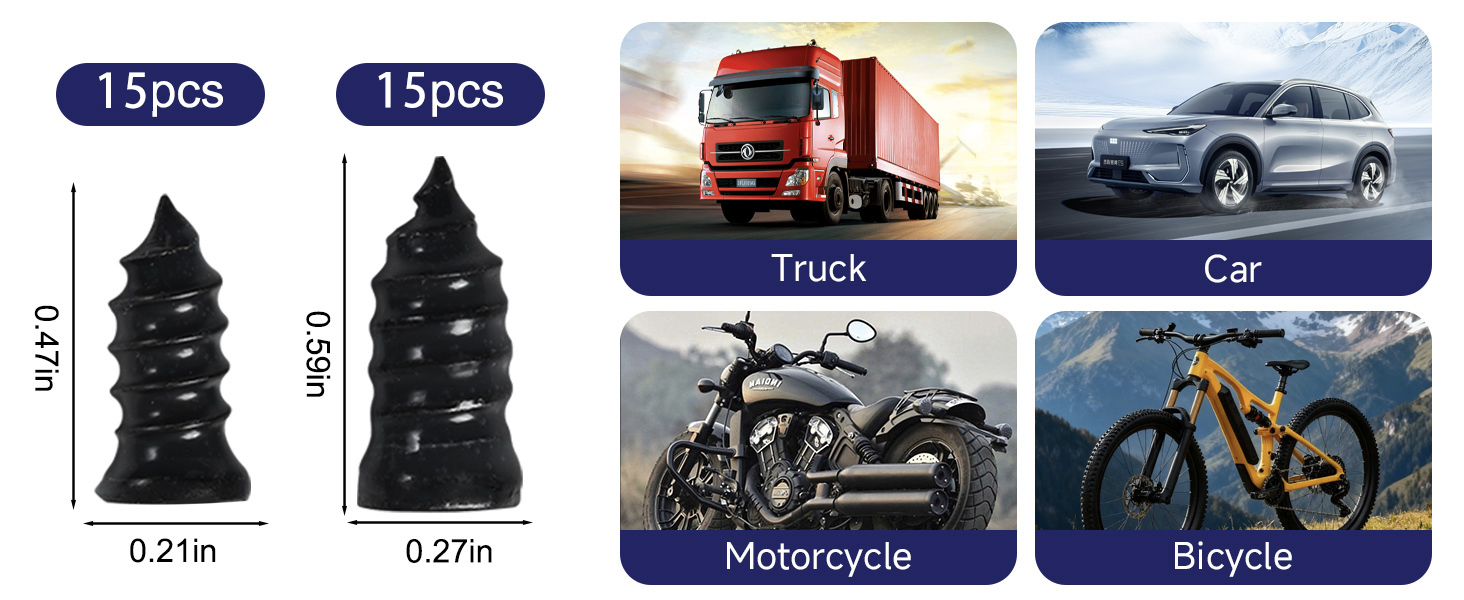 screw tire repair kit,kit de reparación de neumáticos,tire screws repair kit,tire fix kit