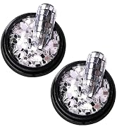 2Pcs Nail Sequins Silver Square Sequins Nail Art Supply for Nails Decoration Makeup DIY Arts Craf...