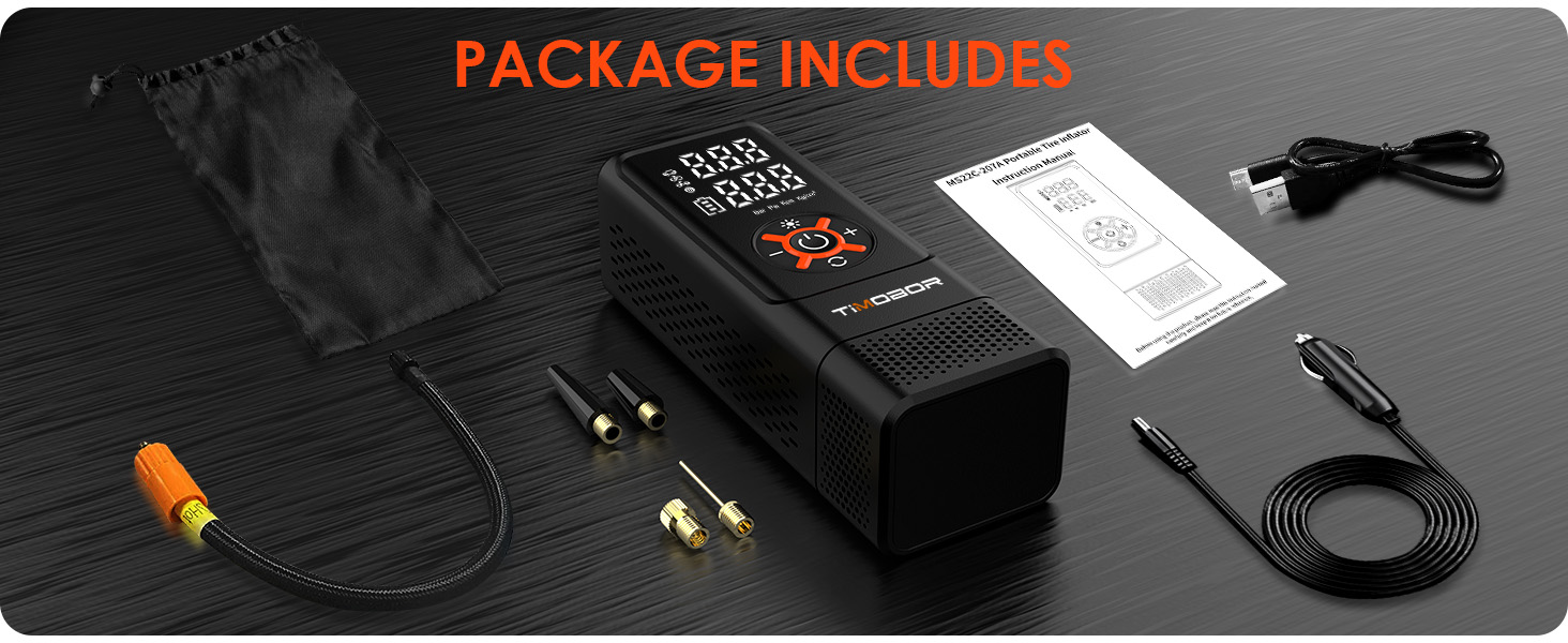 Portable Tire Inflator Air Compressor