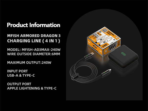 4 in 1 charging cable