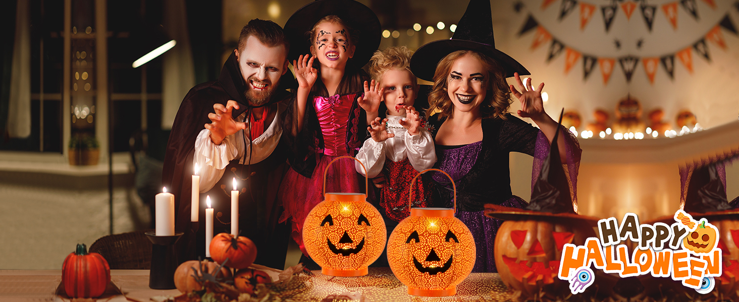 pumpkin hanging lantern