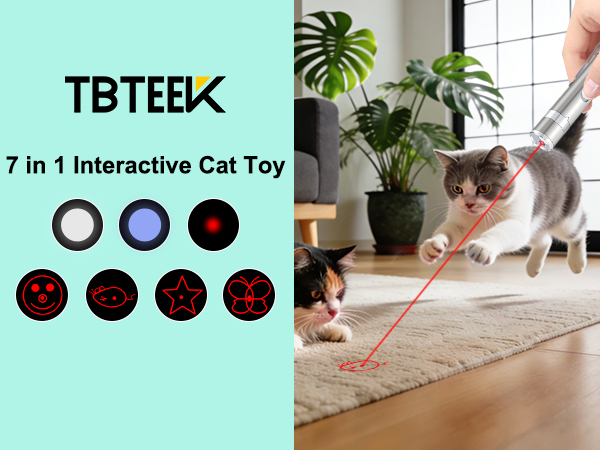 7 Light kitten toy