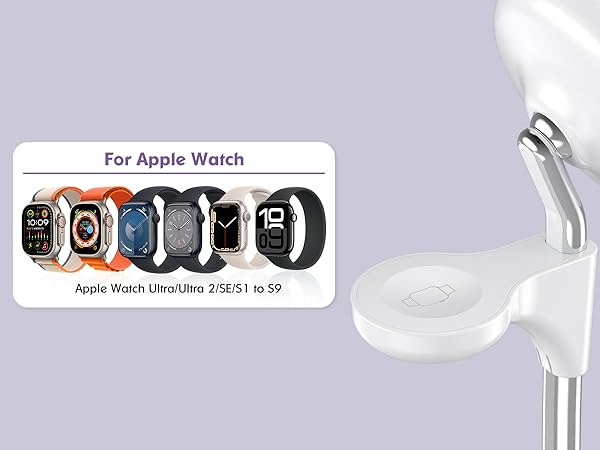 magsafe charger stand 3 in 1 charging station apple wireless iphone 16 15 14 13 12 watch airpods