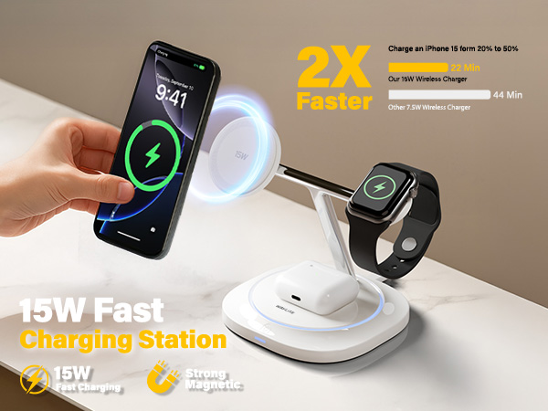 fast charging station for iphone