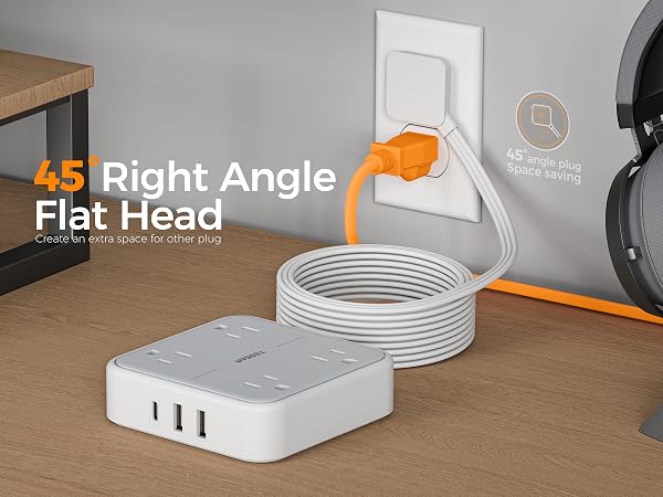 45 Degree Plug