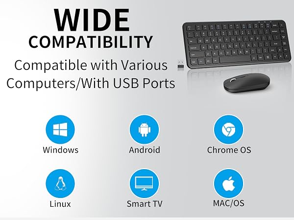 WIDE COMPATIBILITY