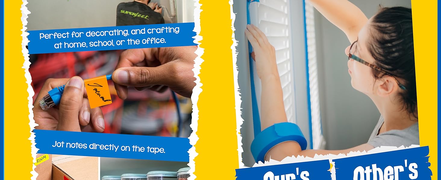 paper tape colored masking tape colored tape painter's tape kids tape colorful tape