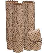 HARFINGTON Paper Baking Cups Small Brown Kraft Paper Muffins Liner Cupcake Greaseproof Disposable...