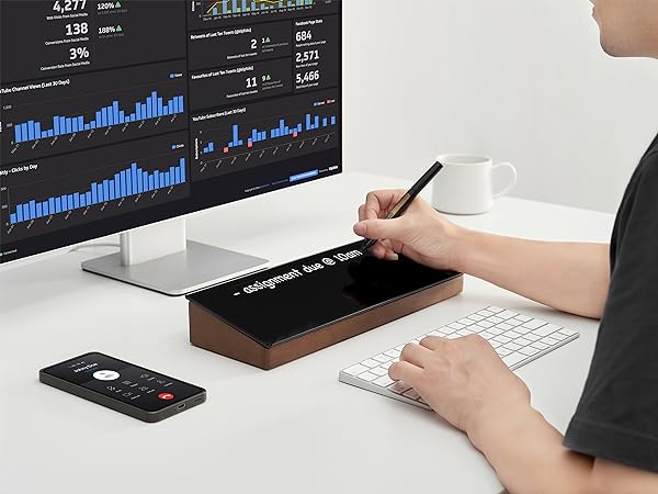 Desk whiteboard organizer, keyboard stand, desk buddy-YX210501