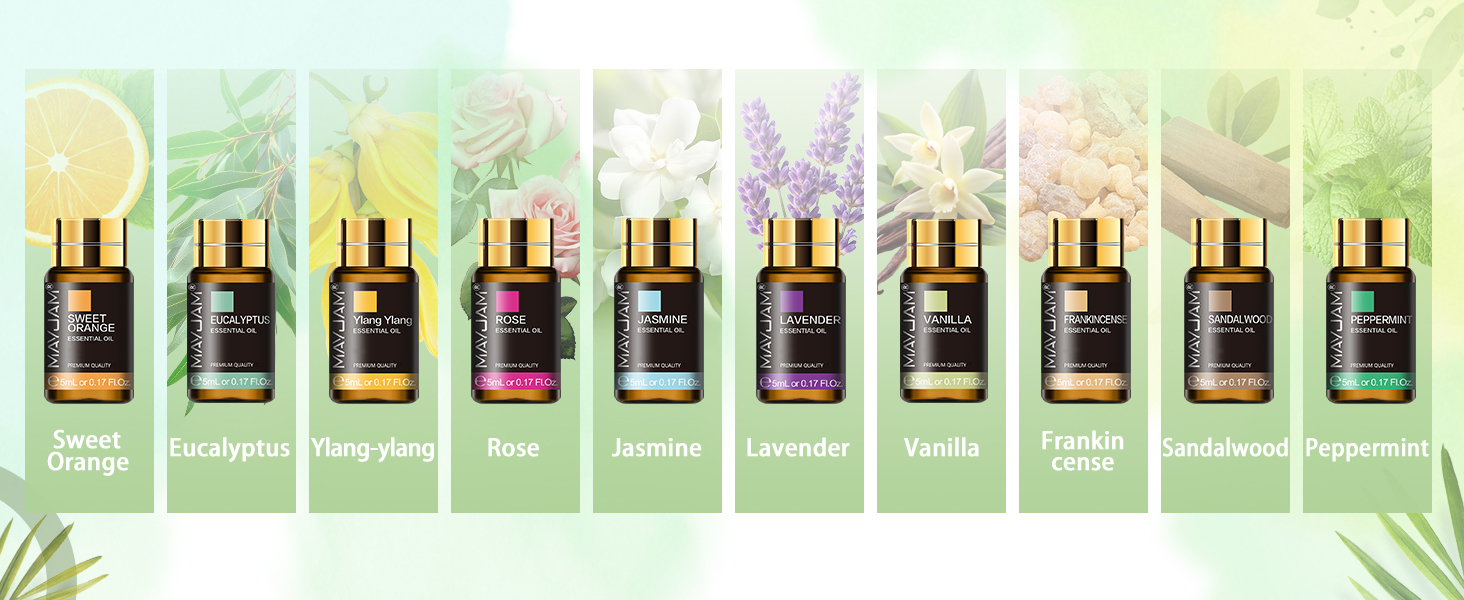 essential oils for diffusers for home