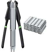 Proster C7 Hog Ring Gun Hog Ring Plier - Auto Feed Fence Fencing Nailer Plier with 2500 Hog Rings...