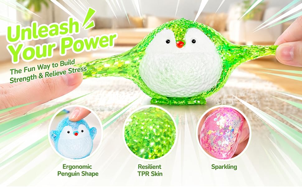 penguin squishy stress ball for adults squishy