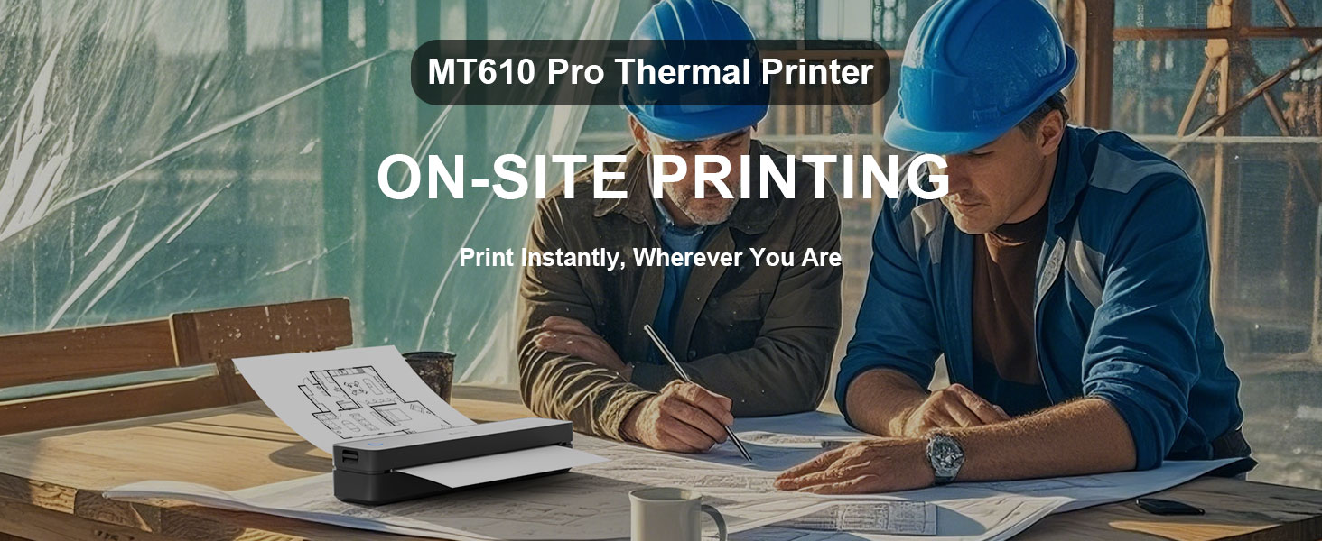Portable Printer Wireless for Travel