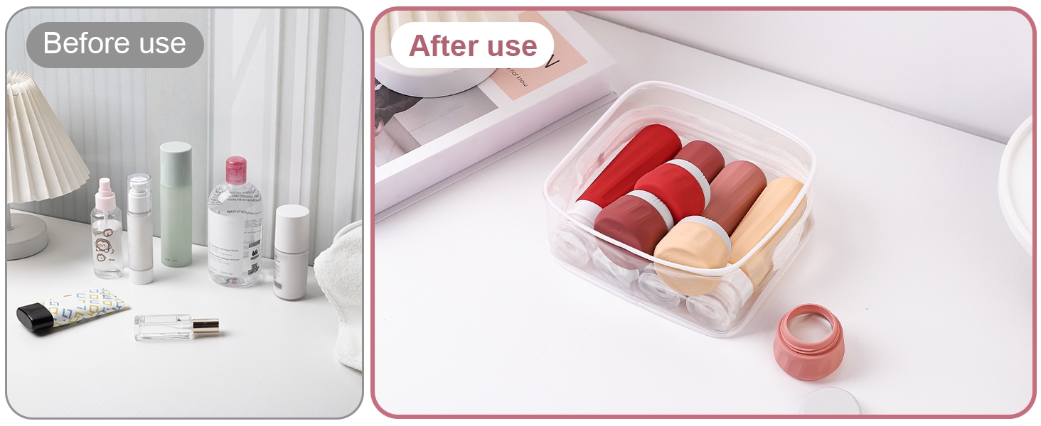 Travel Bottles for Toiletries
