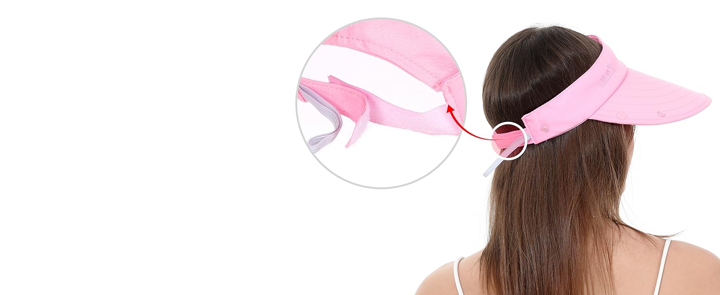 sun hat women packable protection girl visor wide brim outdoor cap large