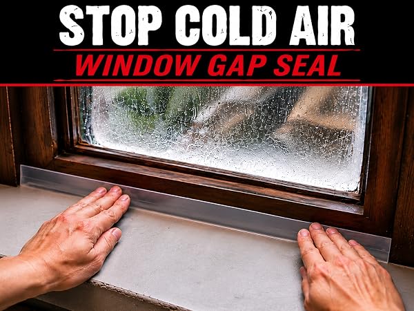 Stop Cold Air Window Gap Seal