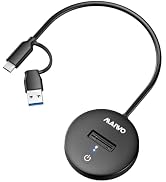 MAIWO M.2 NVMe SSD Docking Station, USB-C to USB-A PCIe SSD Dock Reader, USB3.2 GEN2x1 10Gbps Spe...