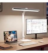 LIONVISON Desk Lamps for Home Office: Dimmable Eye-Caring LED Desk Light | 1700LM Office Desk Lam...