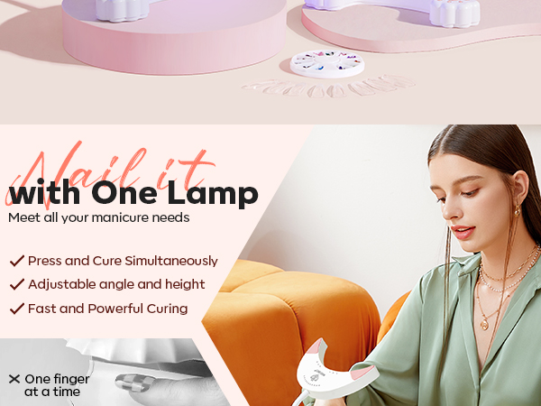 Nail it with one lamp