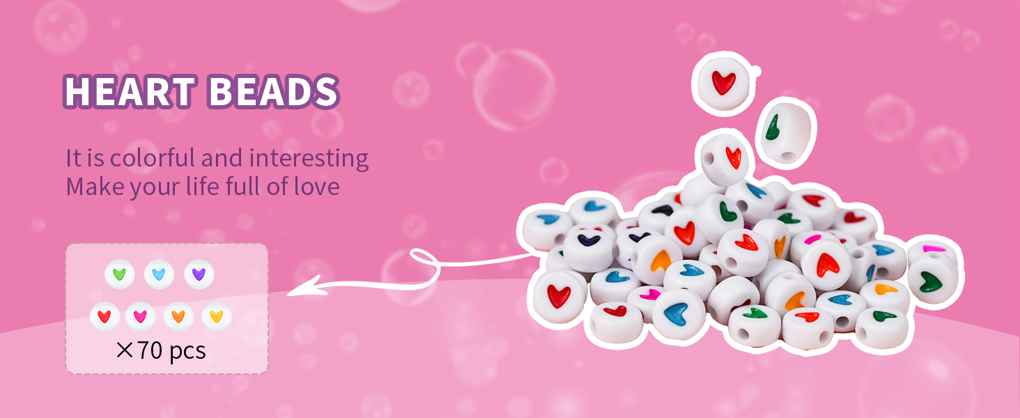 Heart Beads
