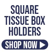 Acrylic Tissue Box Holder, Square Clear Tissue Box Dispenser for Facial Tissue, Napkins, Dryer Sh...