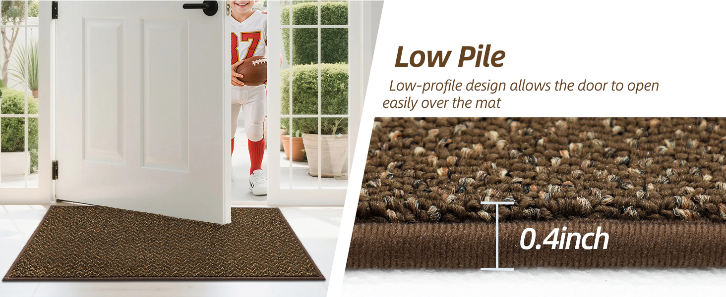 low profile entrance mat