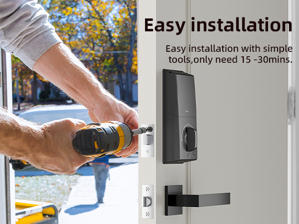 Keyless Entry Door Lock