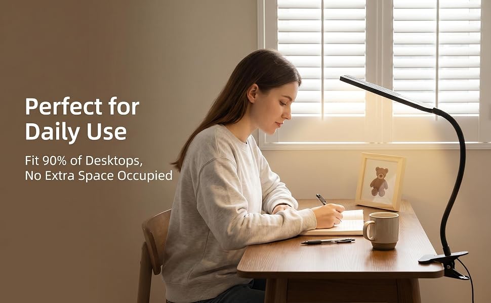 One-button cord control – instant on/off. No tiny switches or complicated setup.