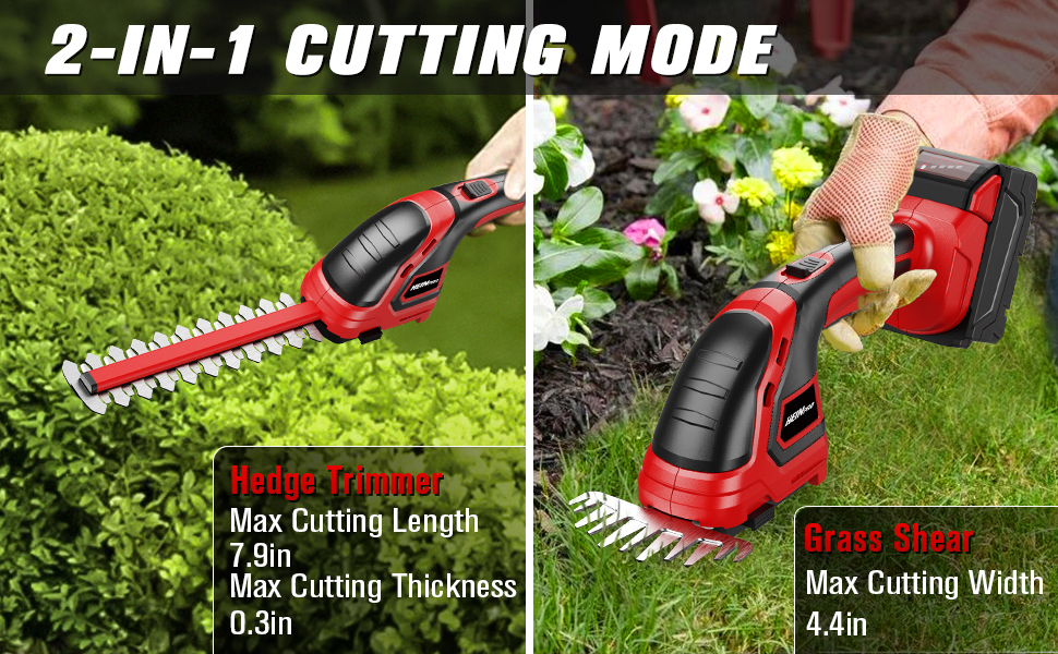 2-IN-1 Cutting Mode