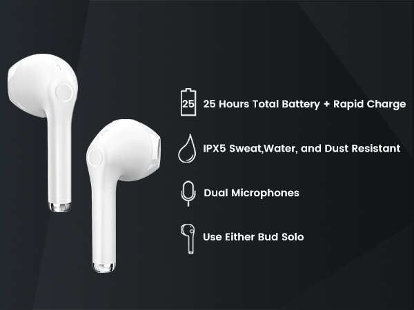 wireless earbuds