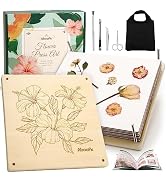 Aboofx Flower Press Kit, Craft Kits 11"x11" 10 Layers Wooden Flower Pressing Kit for Crafts Press...
