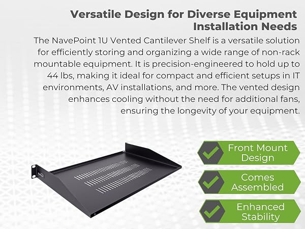 NavePoint Cantilever Shelves