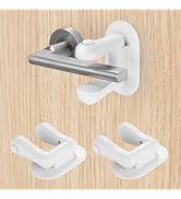 Inaya Door Lever Lock (2 Pack - Double Sides) - Door Locks for Kids Safety | Both Up & Down Sides...