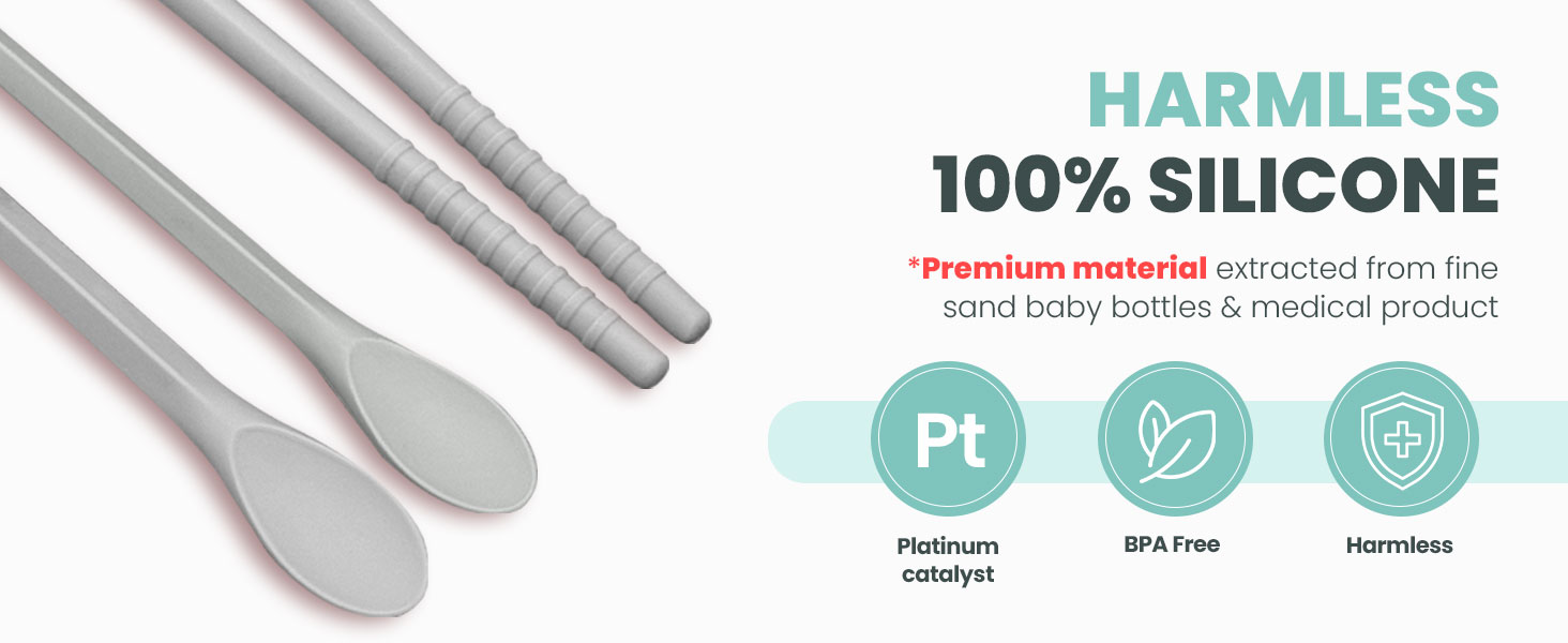 Premium 100% Silicone Harmless BPA-Free