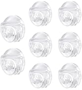 INCREWAY 10Pcs Self Adhesive Acrylic Lock Hasp, Latch Buckles, Hasp Buckles Secure Fasteners Latc...