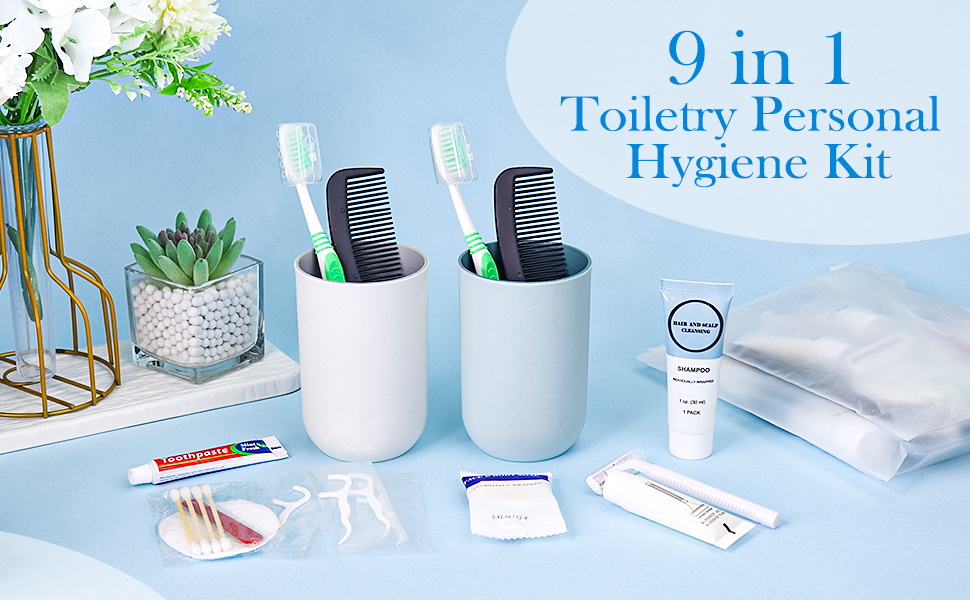 9-in-1 Toiletry Kits
