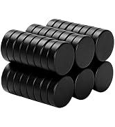 SMARTAKE 45 Pcs Refrigerator Magnets, Small Round Fridge Magnets, Multi-Use Premium Neodymium Off...