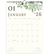 Wall Calendar 2026-2027, 18 Months, Runs From January 2026 to June 2027, 17" x 12" Large Wall Cal...