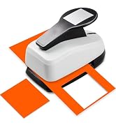 Square Punch 1.9 inch Square Hole Puncher for Crafts Squares Paper Punches Squares Crafts Punch f...