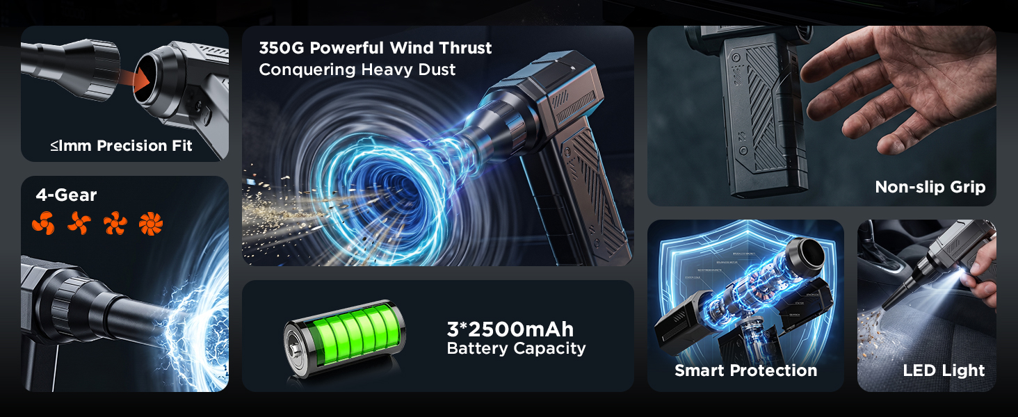 Air Duster Features