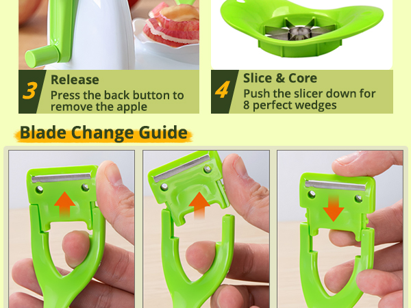 How to use and how to change the blades
