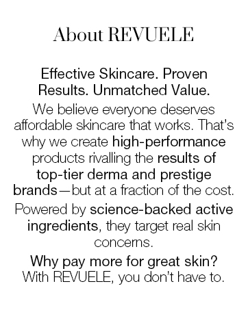 About Revuele effective skincare fraction of cost good results