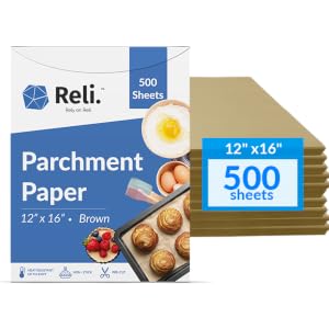 parchment paper sheets 12x16 brown pan liners 500pcs