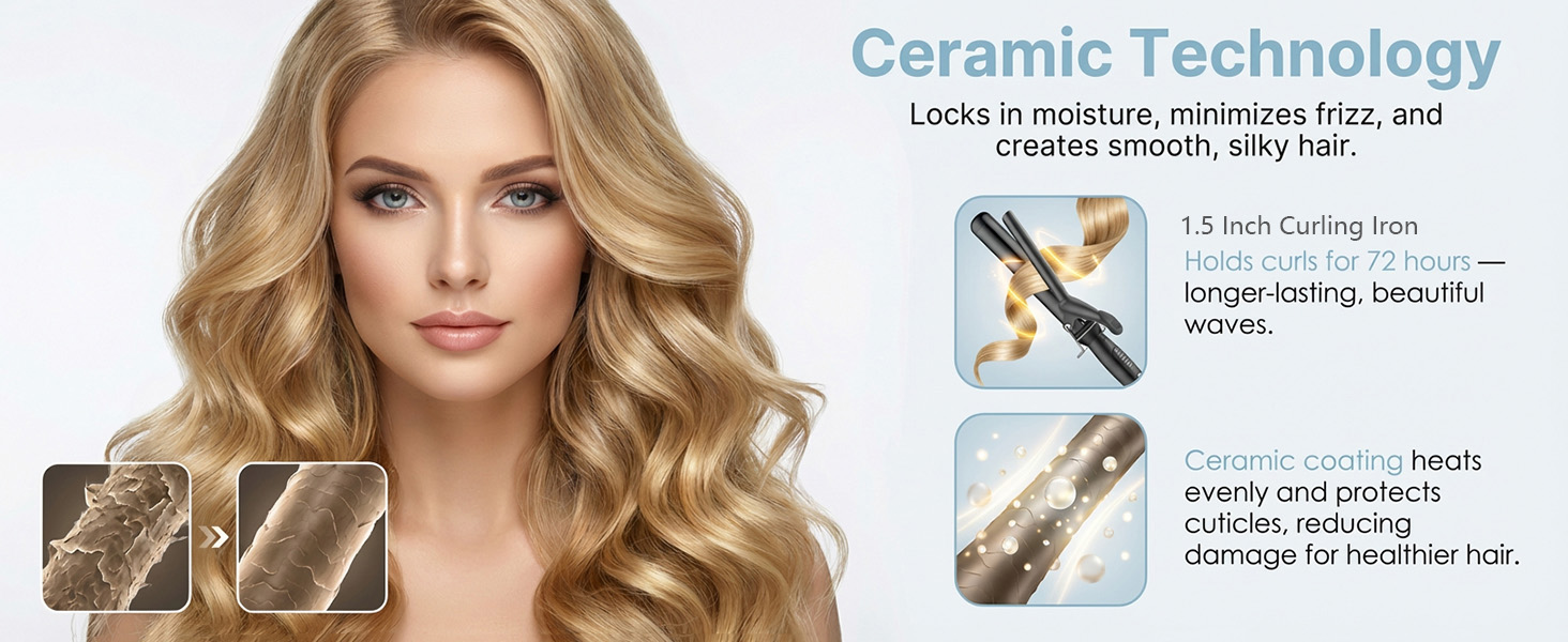 1 1/2 inch curling iron